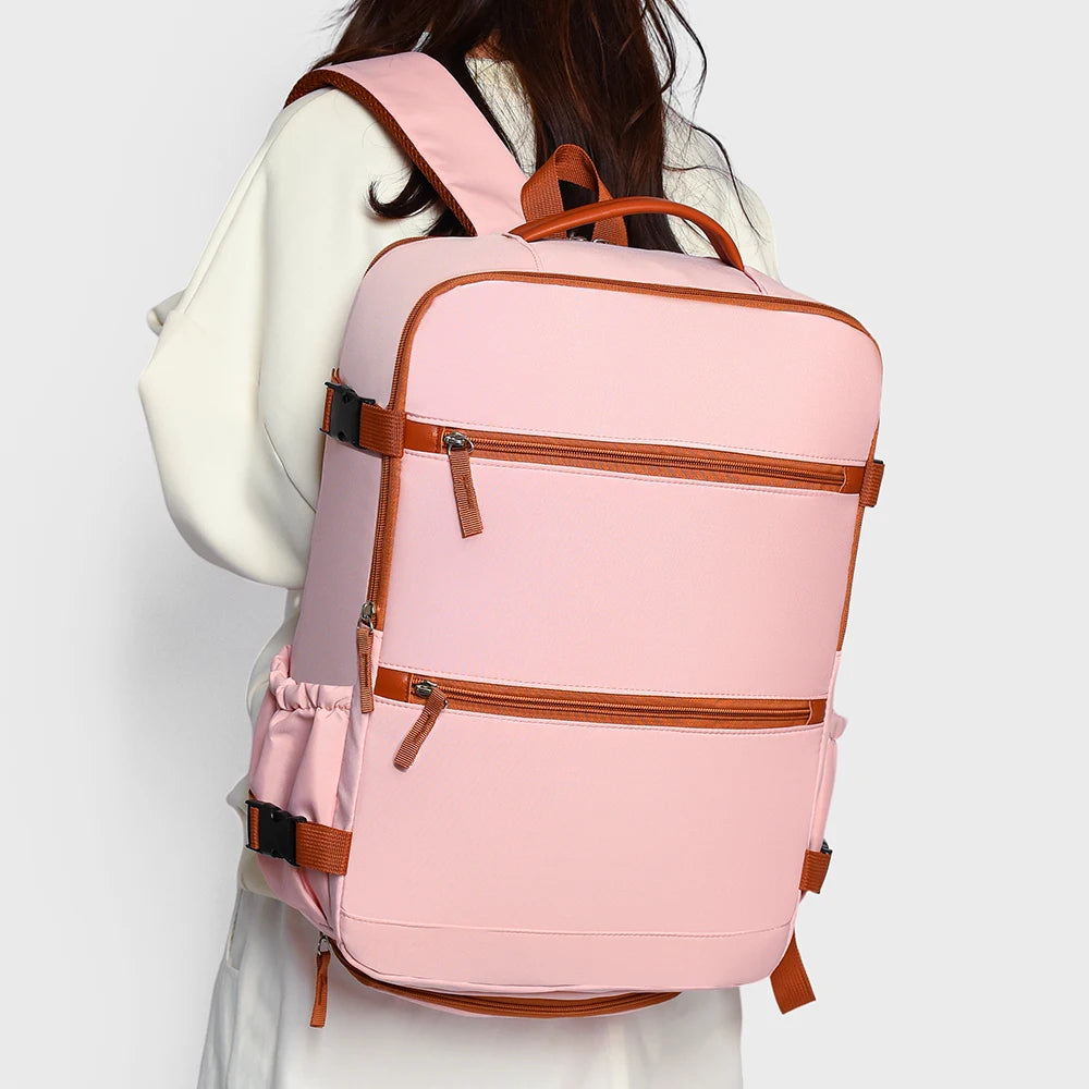 Zaino Unisex Multifunzione – Grande Capacità, Elegante e Perfetto per Viaggio e Lavoro