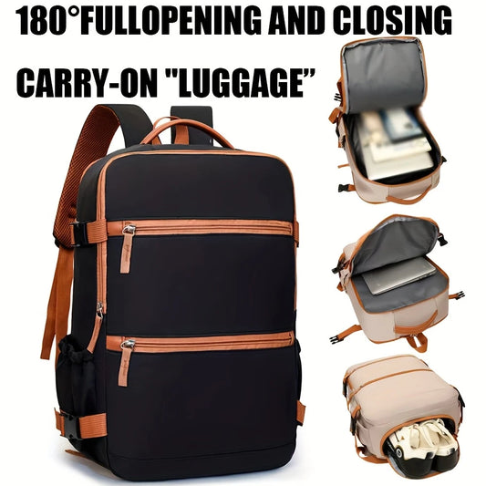 Zaino Unisex Multifunzione – Grande Capacità, Elegante e Perfetto per Viaggio e Lavoro