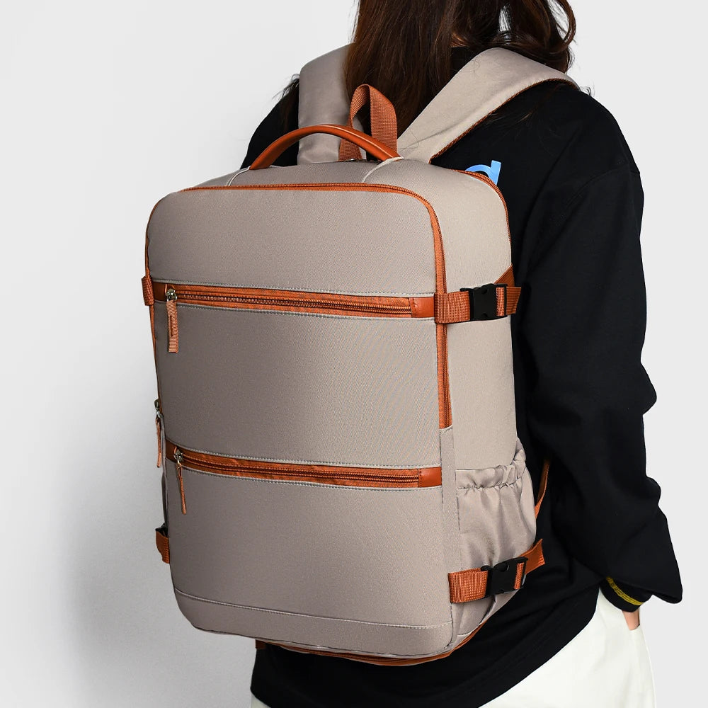 Zaino Unisex Multifunzione – Grande Capacità, Elegante e Perfetto per Viaggio e Lavoro